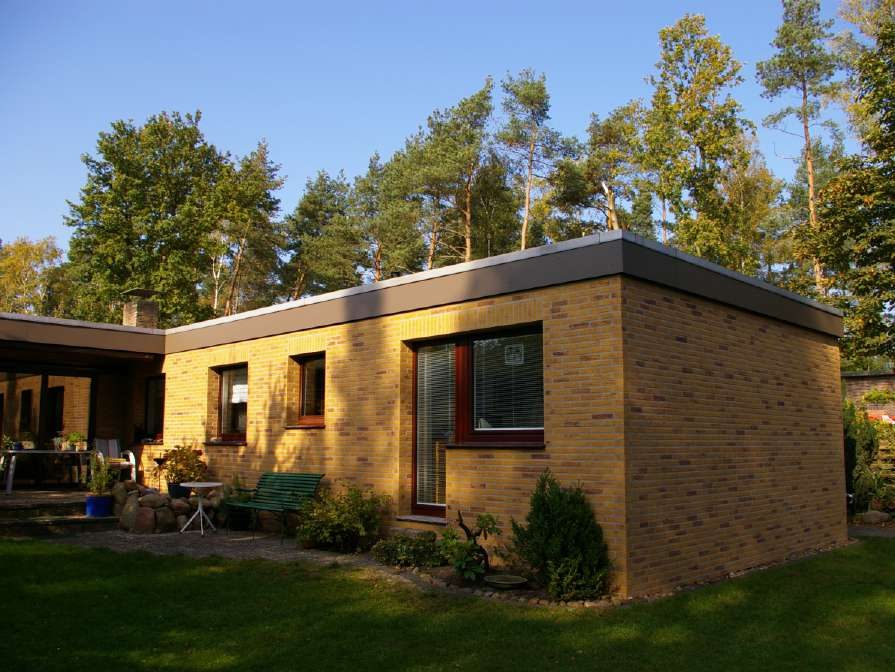Bungalow nach der Sanierung mit Haacke Isolierklinker