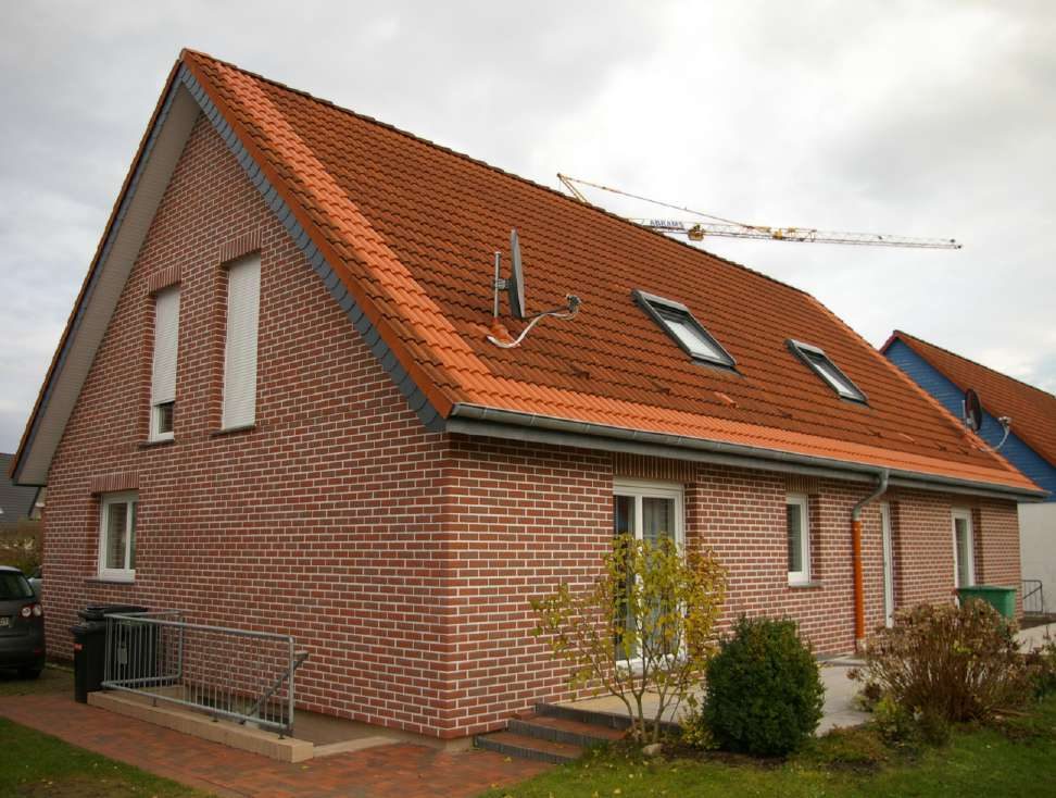 Einfamilienhaus nach der Sanierung mit Haacke Isolierklinker