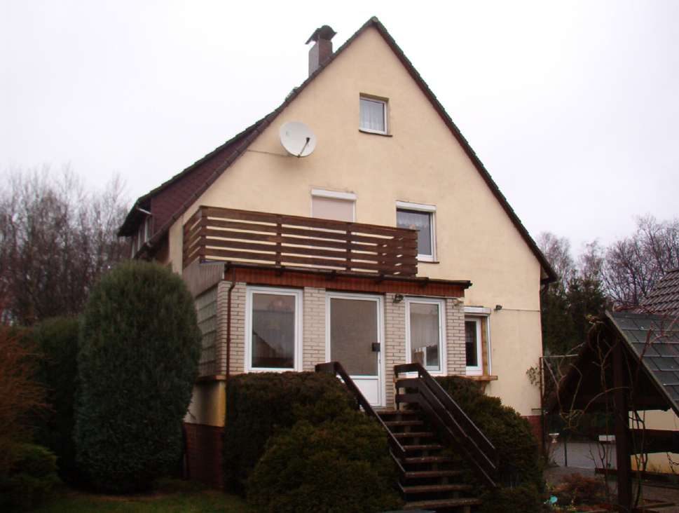 Einfamilienhaus vor der Sanierung